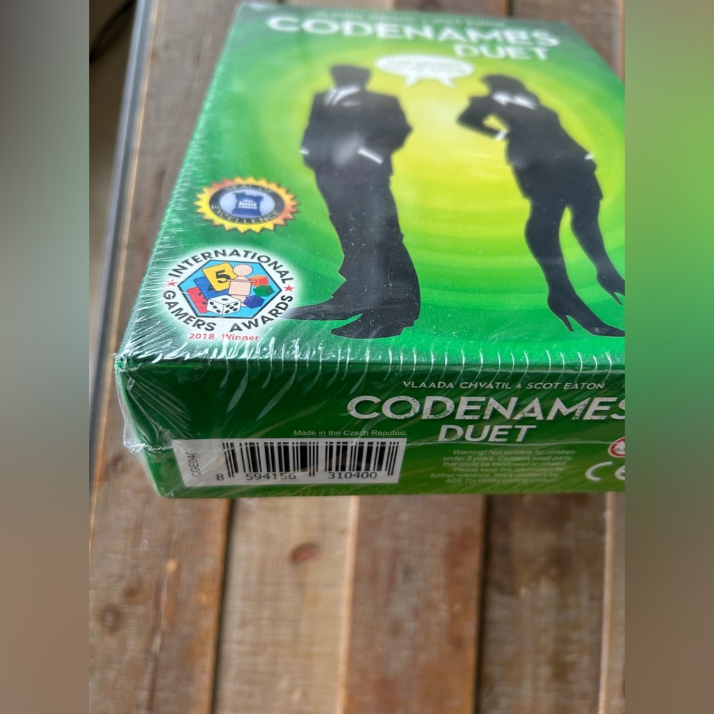 Codename Duet Board game New Still Wrapped in Plastic